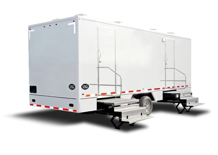 8 HEAD SHOWER LUXURY RESTROOM TRAILERS