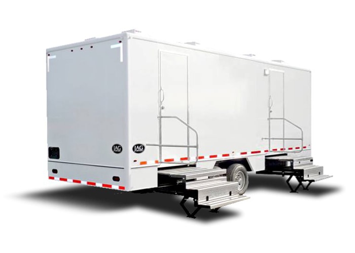 8 STATION LUXURY RESTROOM TRAILERS